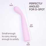 Вибратор Selove TouchBend SE100 розовый (17.5, Ø 2.5 см)