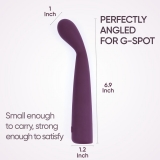 Вибратор Selove TouchBend SE100 фиолетовый (17.5, Ø 2.5 см)