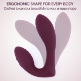 Вибратор Selove DuoFlex фиолетовый