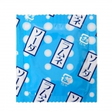 Презервативы Sagami Lemonade с пупырышками на внутренней стороне (1 шт)