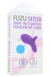Сенсорный вибромассажёр на палец Fuzu Sensa, голубой