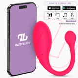 Интерактивное виброяйцо Bulby, розовое