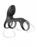 Виброкольцо на пенис с двумя моторчиками Ultimate Couples Cage Pro