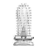 Вибронасадка со стимуляцией клитора и ануса Brave Man (13.7, Ø 4.5 см)