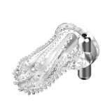 Вибронасадка со стимуляцией клитора и ануса Brave Man (13.7, Ø 4.5 см)