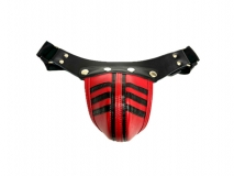 Трусы мужские Boys Arsenal Red 3 Stripes кожаные