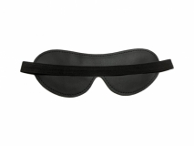 Маска на глаза из эко-кожи красная