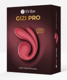 Инновационный SVibe GIZI Pro вибратор, бордовый