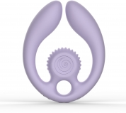 Парный вибромассажер SVibe Snail GIZI Duo, лиловый