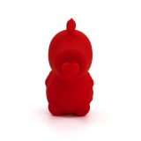 Вибромассажер Unihorn - Cupid's Beau с пульсацией, красный