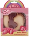 Вибромассажер Unihorn - C Horse - Coral Throb с пульсацией, светло-розовый