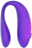 Парный вибромассажер TWIN+ с пультом ду и приложением, Purple
