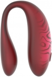 Парный вибромассажер TWIN+ с пультом ду и приложением, Red
