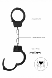 Металлические наручники Beginner's Handcuffs, черные