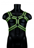 Портупея Body Harness - Glow in the Dark (L/XL)