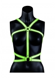 Портупея Body Harness - Glow in the Dark (S/M)
