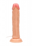 Вибратор с пультом управления Vibrating Realistic Cock - 9