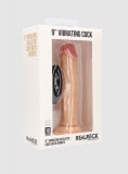 Вибратор с пультом управления Vibrating Realistic Cock - 9