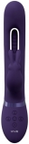 Вибратор-кролик Mika с стимулятором зоны G, фиолетовый