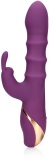 Вибратор с тремя движущимися кольцами - Orchidee Purple