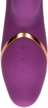 Вибратор с тремя движущимися кольцами - Orchidee Purple