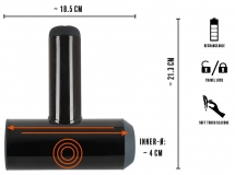 Мастурбатор Rebel с 2 функциями