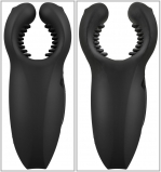 Мужской вибратор-стимулятор с подвижными лепестками Reble