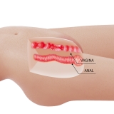 Мастурбатор торс Mia, вагина и анус	50 см