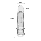 Насадка-удлинитель с подхватом мошонки (22, Ø 5.5 см)