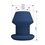 Анальная пробка-туннель Jack Anal Plug M MR play (8.7, Ø 7.1 см)