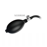 Power Monsters анальная пробка, увеличивающаяся в размере Ebon Leviathan (17.5, Ø 6.4 см)