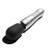 Вибратор Doxy Go серебристый, 16 см