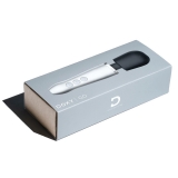 Вибратор Doxy Go серебристый, 16 см