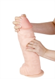 Фаллоимитатор неоскин - СУПЕРГИГАНТ с подвижной кожей №2