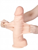 Фаллоимитатор неоскин - СУПЕРГИГАНТ с подвижной кожей №3
