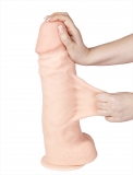 Фаллоимитатор неоскин - СУПЕРГИГАНТ с подвижной кожей №3