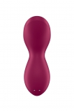 Вибратор с движущимся шариком Satisfyer Exciterrr, бордовый