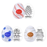 Набор мастурбаторов Tenga Egg Standard Set 2, 3 шт.