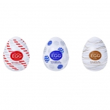 Набор мастурбаторов Tenga Egg Standard Set 2, 3 шт.