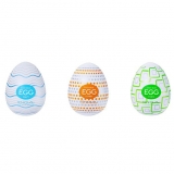 Набор мастурбаторов Tenga Egg Standard Set 1, 3 шт.