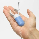 Эрекционное кольцо Tenga SVR One Blue с вибрацией