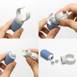 Эрекционное кольцо Tenga SVR One Blue с вибрацией