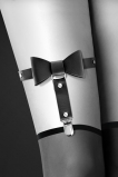 Гартер Bijoux Pour Toi с бантиком черный GARTER WITH BOW BLACK