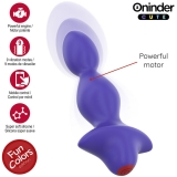 Анальная вибропробка ONINDER с приложением (13.5, Ø 3.5 см)