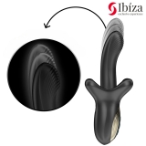 Вибратор IBIZA с эффектом фрикций и посасывания