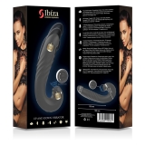 Вагинально-клиторальный вибратор IBIZA с режимом всасывания