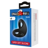 Двойное эрекционное кольцо из силикона CRAZY BULL