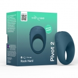 Эрекционное кольцо We-Vibe Pivot 2 с вибрацией, синее