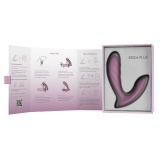 Вибратор c поступательными движениями Erica Plus, розовый
