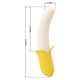 Вибратор Banana Geek (19.5, Ø 3.1 см)